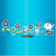 Игрушка, растущая в яйце #sbabam Ocean Eggs Повелители океанов и морей T001-2019