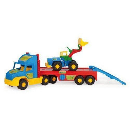 Машинка "Super Truck" з трактором Wader (36520)