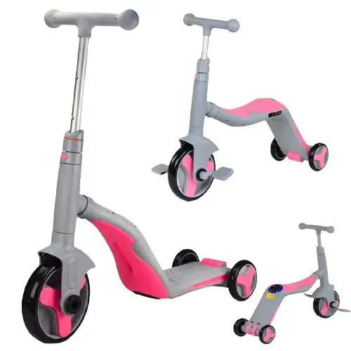 Самокат-беговел-велосипед Best Scooter 3в1 JT 90601