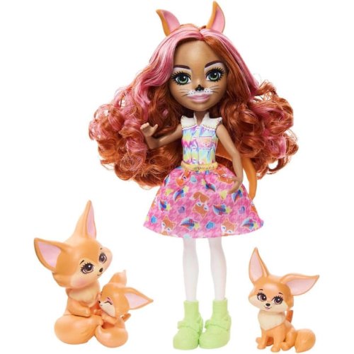 Игровой набор Enchantimals Семья Лисички Фенек Филигри HNT60