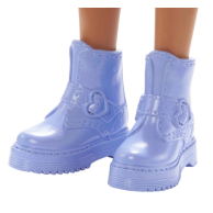 Кукла Barbie Модница в ярком платье-футболке, 28 см HPF77