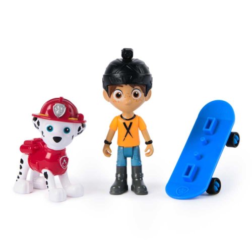 Набор фигурок Paw Patrol Маршал и Смелый Дэнни на скейте SM17706/6070747