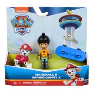 Набор фигурок Paw Patrol Маршал и Смелый Дэнни на скейте SM17706/6070747