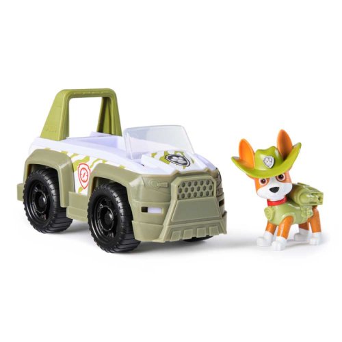 Игровой набор Paw Patrol Базовый спасательный автомобиль с водителем Трекер SM97237/6071224