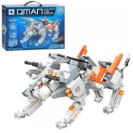 Конструктор Qman Белый робо-тигр, 525 деталей 41227