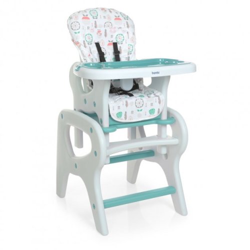 Стульчик для кормления Bambi  Flowers Mint (M0816 Mint)