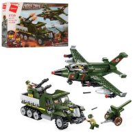 Конструктор Qman 1710 военный 438 дет