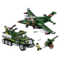 Конструктор Qman 1710 военный 438 дет