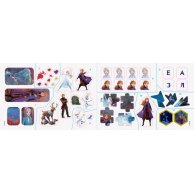 Рисуй, ищи, клей. Ледяное сердце 2. Олаф и Свен. Frozen (укр) (ЛП837006У)