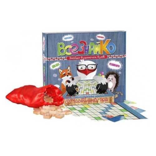 Настольная игра 802 "Всезнайка"