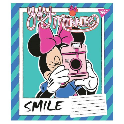 Тетрадь А5 12 Кос. YES Minnie Fun (765592)