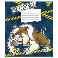 Тетрадь А5 12 Лин. YES Danger! (765583)