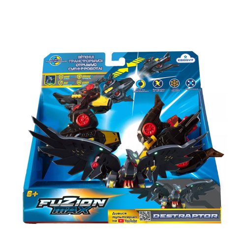 Игровой набор самолетов-трансформеров Fuzion Max Дестраптор 54006