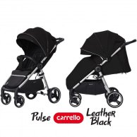 Прогулочная коляска CARRELLO Pulse CRL-5507 Leather Black