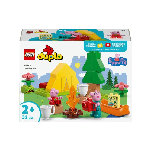 Конструктор Lego Duplo Peppa Pig Туристический поход, 32 детали 10452
