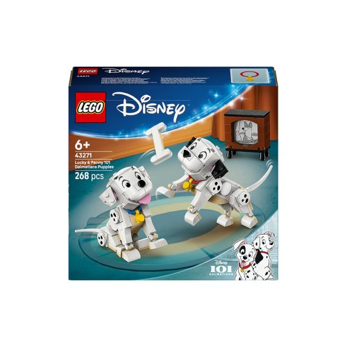 Конструктор Lego Disney Лаки и Пенни. 101 далматинец, 268 деталей 43271