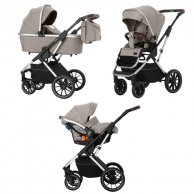 Коляска универсальная CARRELLO Aurora CRL-6502/2 (3in1) Almond Beige /1/