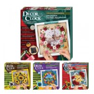 Набор для творчества Danko Toys Вышивка D'ecor clock DC-01-01,02,03,04,05