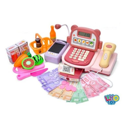 Игровой набор Limo Toy Кассовый аппарат с продуктами и эффектами M 6031 UA