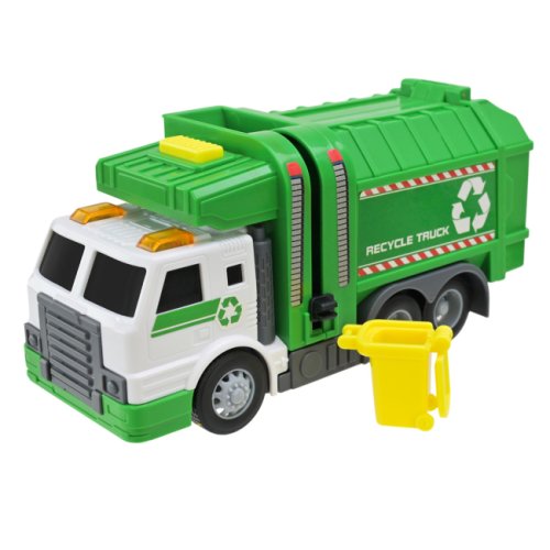 Автомодель Автопром Recycle truck Мусоровоз с эффектами 8000