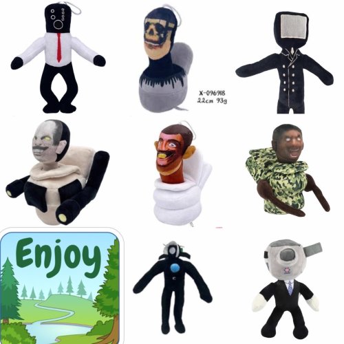 Скибиди туалет Skibidi toilet мягкая игрушка