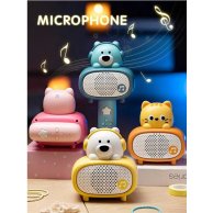 Детский микрофон-колонка Животное 2в1 с Bluetooth C575-09-10-11-12-B