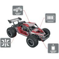 Машина Sulong Toys на р/у Metal Crawler Nova, 1:16, серо-красная SL-231RHGR