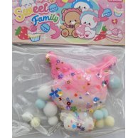 Сквиш-антистресс Sanrio My Melody Таба Куроми микс Мелоди, Синаморол в ассорт. 6675-1