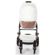 Коляска 2в1 JD-MS-05 Junama Mirror Satin 05 (бронза матовая-белая)