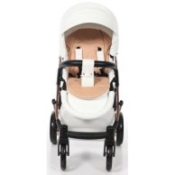 Коляска 2в1 JD-MS-05 Junama Mirror Satin 05 (бронза матовая-белая)