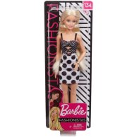 Кукла Barbie "Модница" в черно-белом платье