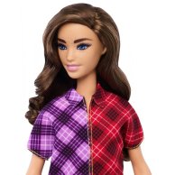 Кукла Barbie "Модница" в клетчатом платье (GHW53)