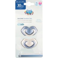Canpol babies Пустышка силиконовая симметричная 6-18 м-цев 2 шт. Pure Color - бежевая
