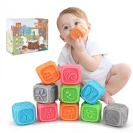 Кубики развивающие Tumama Животные, цифры, буквы 10шт TM102