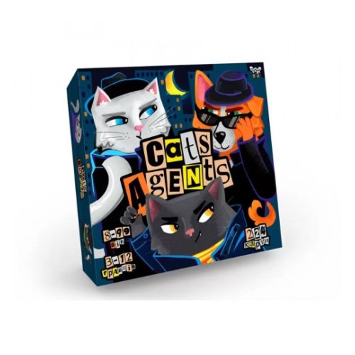 Настольная игра Danko Toys Cats Agents (укр) G-CA-01-01U