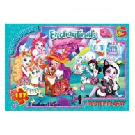 Пазлы G-Toys Enchantimals 117 эл. (EA205)