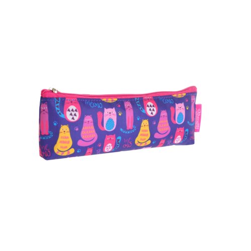 Пенал мягкий 1Вересня TP-02 "Cute cats" (532347)