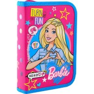 Пенал твердый 1Вересня одинарный с двумя клапанами HP-04 "Barbie" (532196)