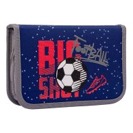 Пенал твердый 1Вересня одинарный с двумя клапанами HP-04 "Football" (532907)