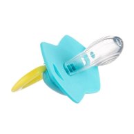 Пустышка Canpol babies силиконовая симметричная 0-6 мес NEON LOVE 2 шт. - блок.22/652_blu
