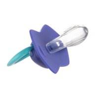 Пустышка Canpol babies силиконовая симметричная 0-6 мес NEON LOVE 2 шт. - блок.22/652_blu