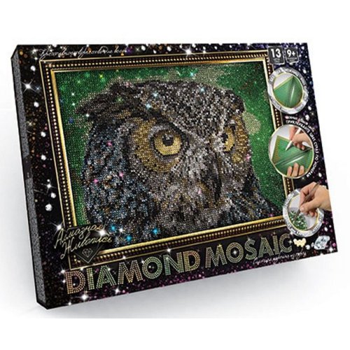 Набор креативного творчества "Алмазная живопись DIAMOND MOSAIC" (DM-02-01,02,03,04...10)