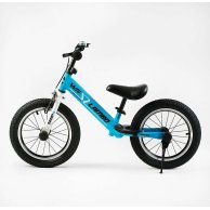 Беговел Corso Lambo Велобег колеса 14 дюймов, голубой LB-14802