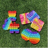 Антистресс сенсорная игрушка POP IT COLOR(POP-COLOR)
