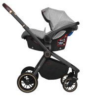 Коляска универсальная Carrello Epica коляска универсальная 3 в 1 Silver Grey +дождевик (CRL-8511/1)