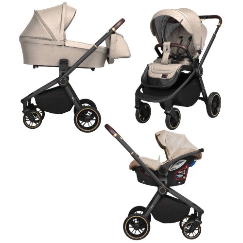Коляска универсальная Carrello Epica 3in1 CRL-8511/1 Almond Beige