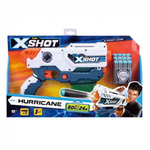 X-Shot Бластер Small Hurricane (10 патронов)