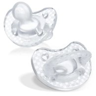 Пустышка Chicco Physioforma Crystal силиконовая от 6 до 16 месяцев, 2шт. 73087.31