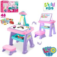Детский мольберт проектор Limo Toy со стульчиком AK 0004