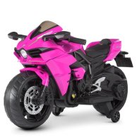 Детский электромотоцикл Bambi, розовый M 4877EL-8